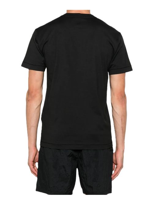 Stone IslandT-shirt con applicazione logo nero Stone Island | L1S152100027S0013V0029